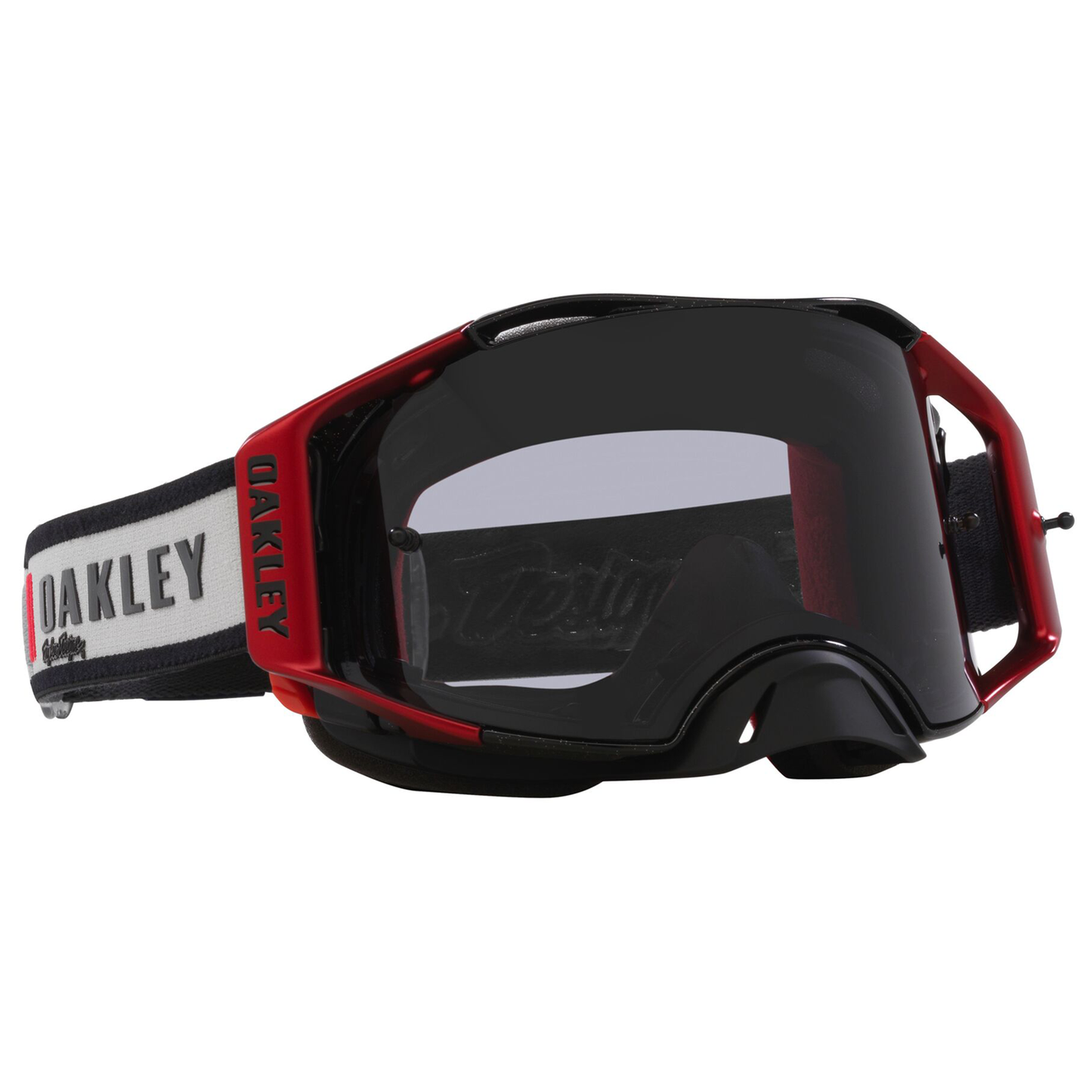 Oakley Airbrake Troy Lee Designs Grey Blocks Light Grey Lens