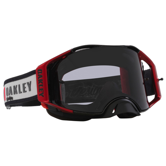Oakley Airbrake Troy Lee Designs Grey Blocks Light Grey Lens
