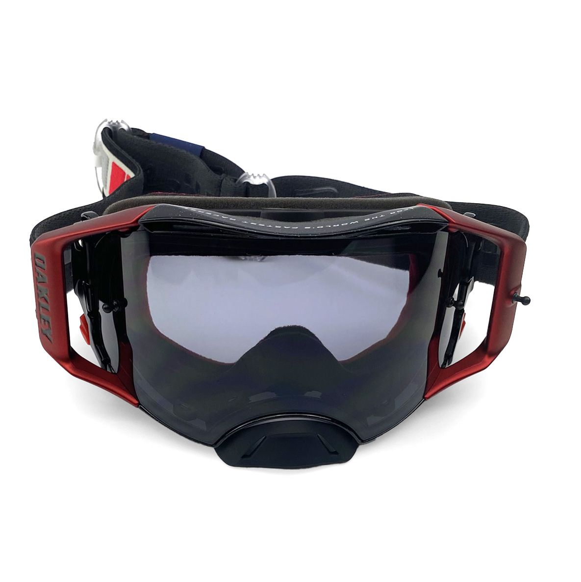 Oakley Airbrake Troy Lee Designs Grey Blocks Light Grey Lens